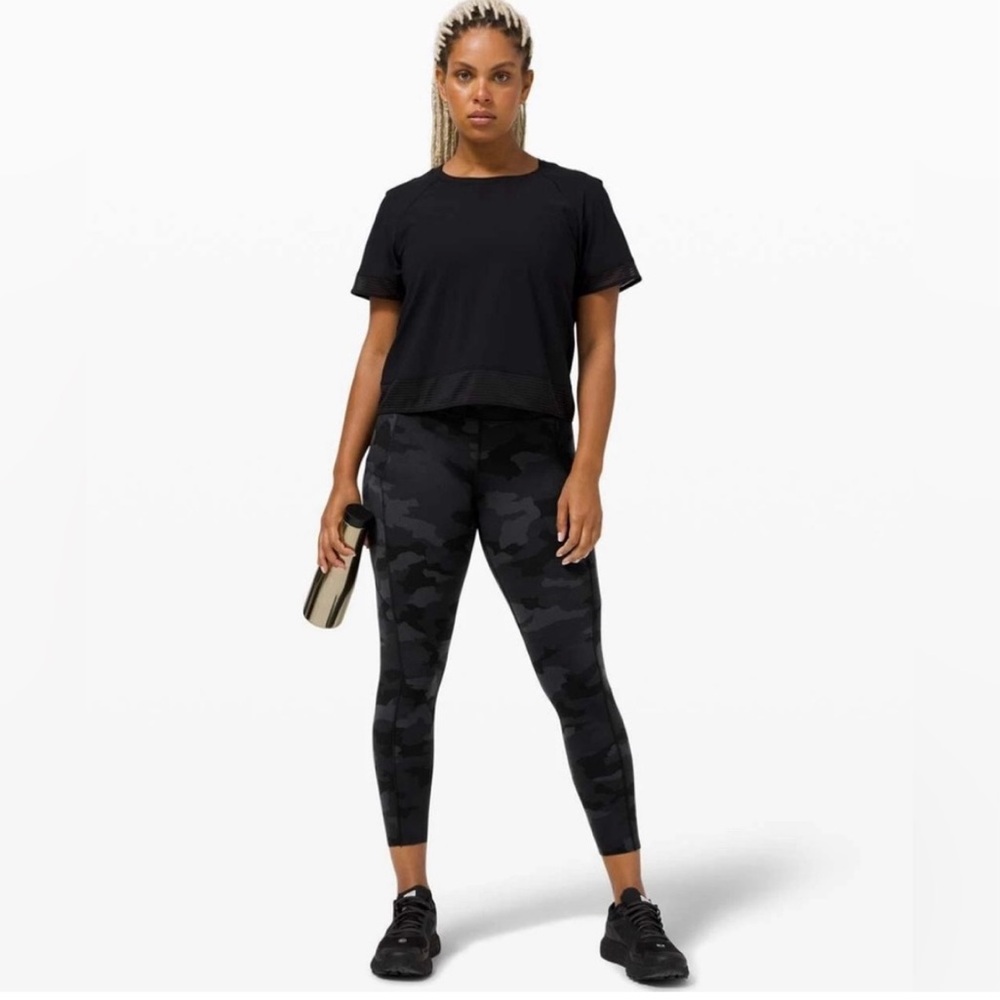 lululemon athletica Dark Camouflage Leggings NWOT